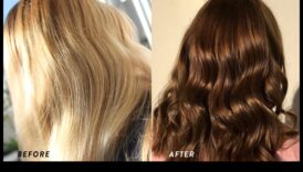 من شقراء إلى سمراء: استكشاف التحولات المذهلة في لون الشعر