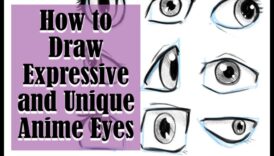 عيون معبرة: تصوير العاطفة في رسومات المانجا