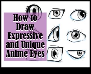 عيون معبرة: تصوير العاطفة في رسومات المانجا