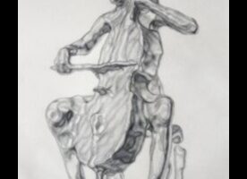 الصياغة بالماء: تحقيق السيولة في رسومات قلم الرصاص