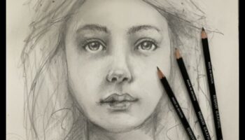 طيف الإبداع: صياغة فنون متنوعة باستخدام أقلام الرصاص