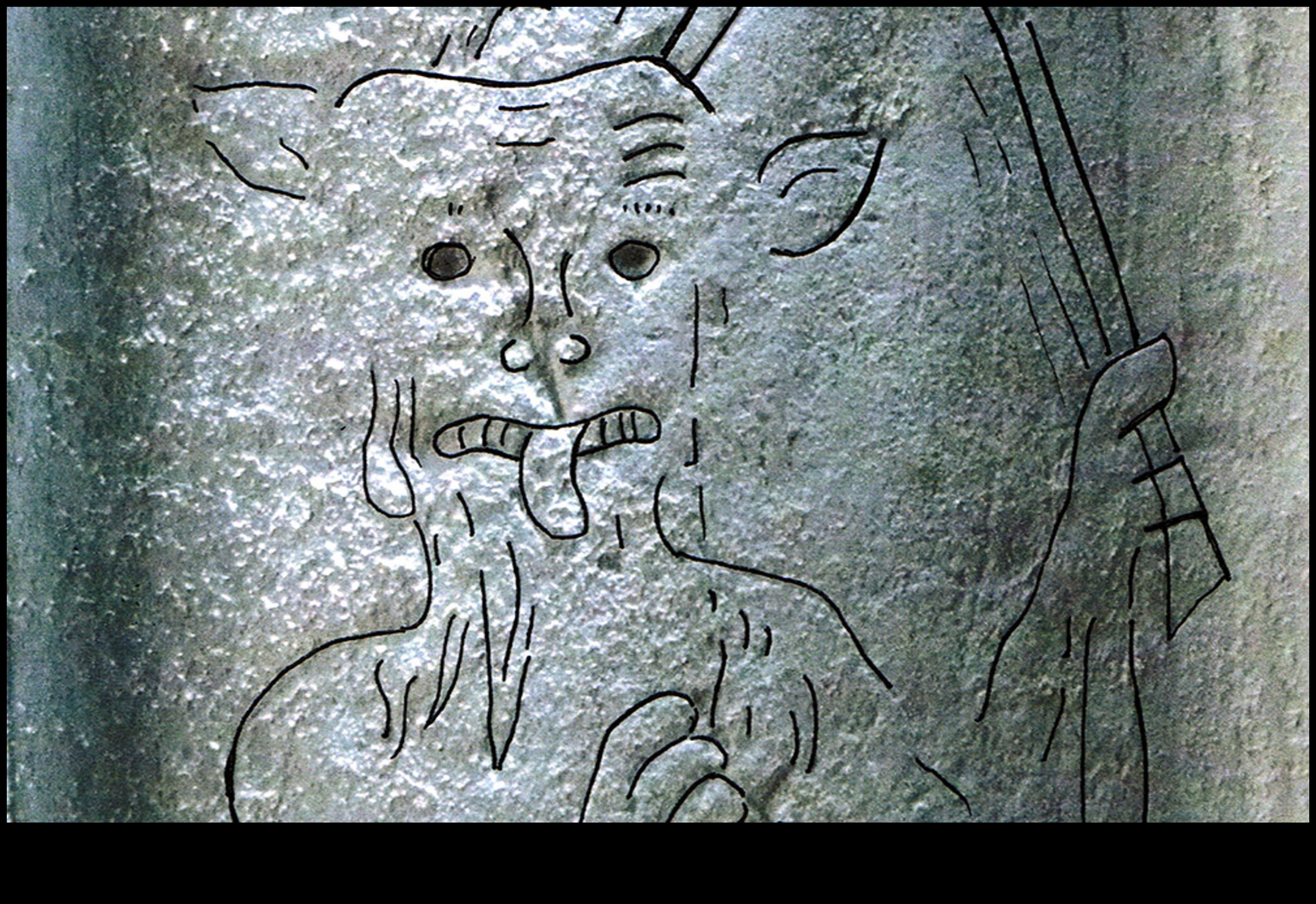 الكتابة على الجدران القوطية: المنحوتات الفنية في المساحات المعمارية في العصور الوسطى